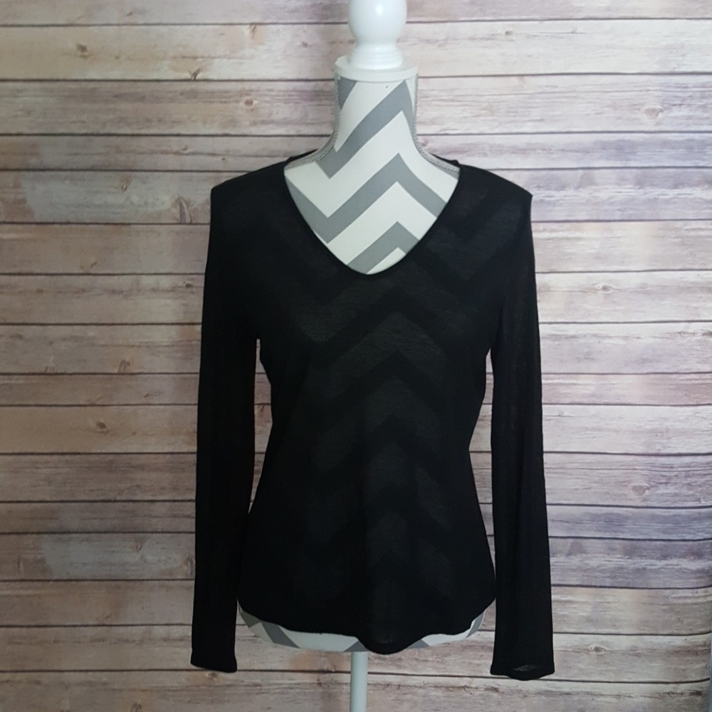 V-neck top